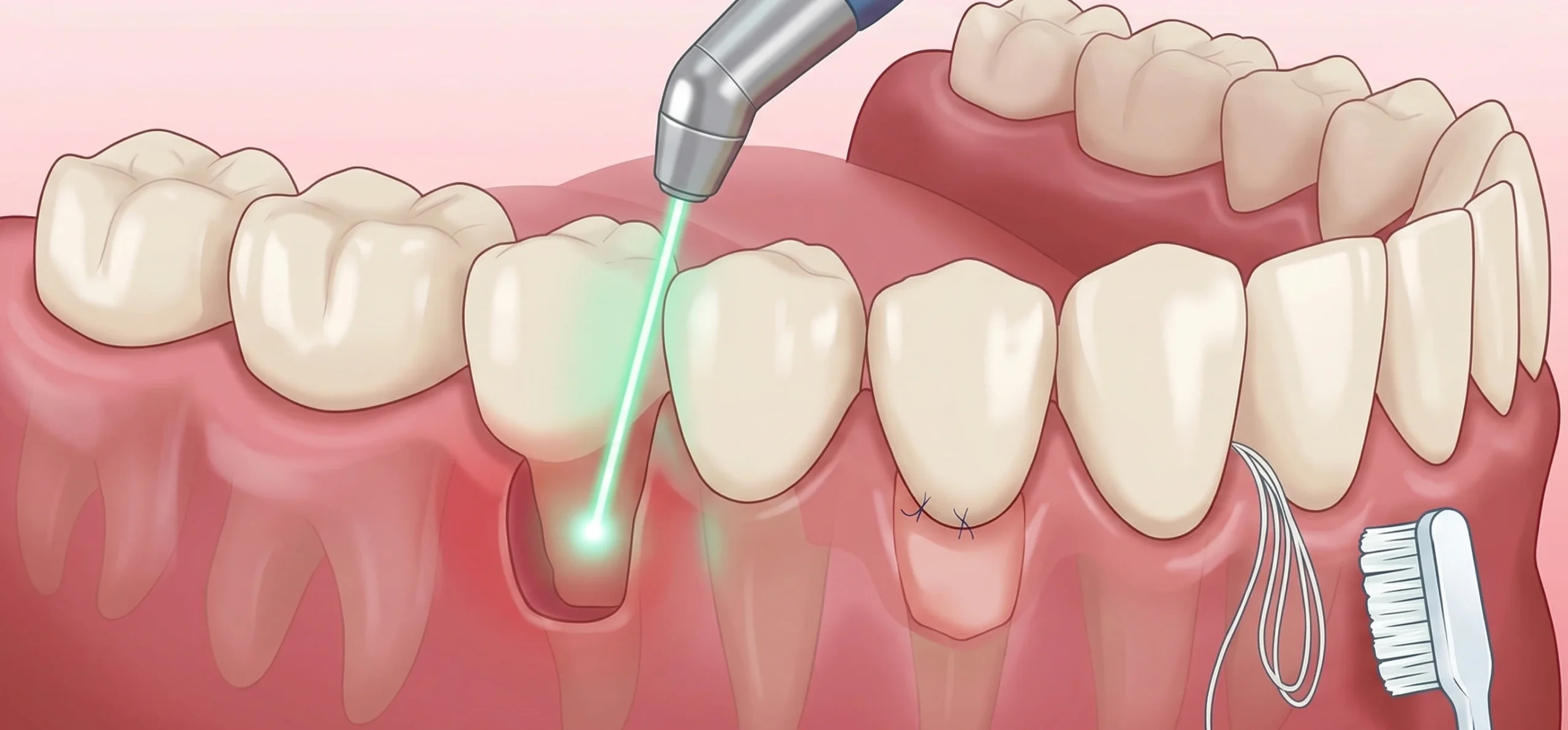 Specialist gum care treatment at Gums and Giggles dental clinic, Kathmandu